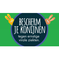 Bescherm je konijn tegen myxomatose, RHD1 en RHD2, want je konijn verdient het allerbeste!